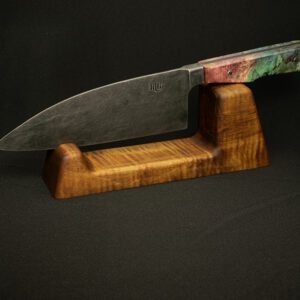 Chef Knife with stone wash finish