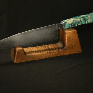 Chef Knife with stone wash finish